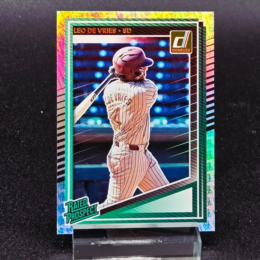 Leo De Vries Liberty Crusade Cracked Ice RC Athletics Top Prospect